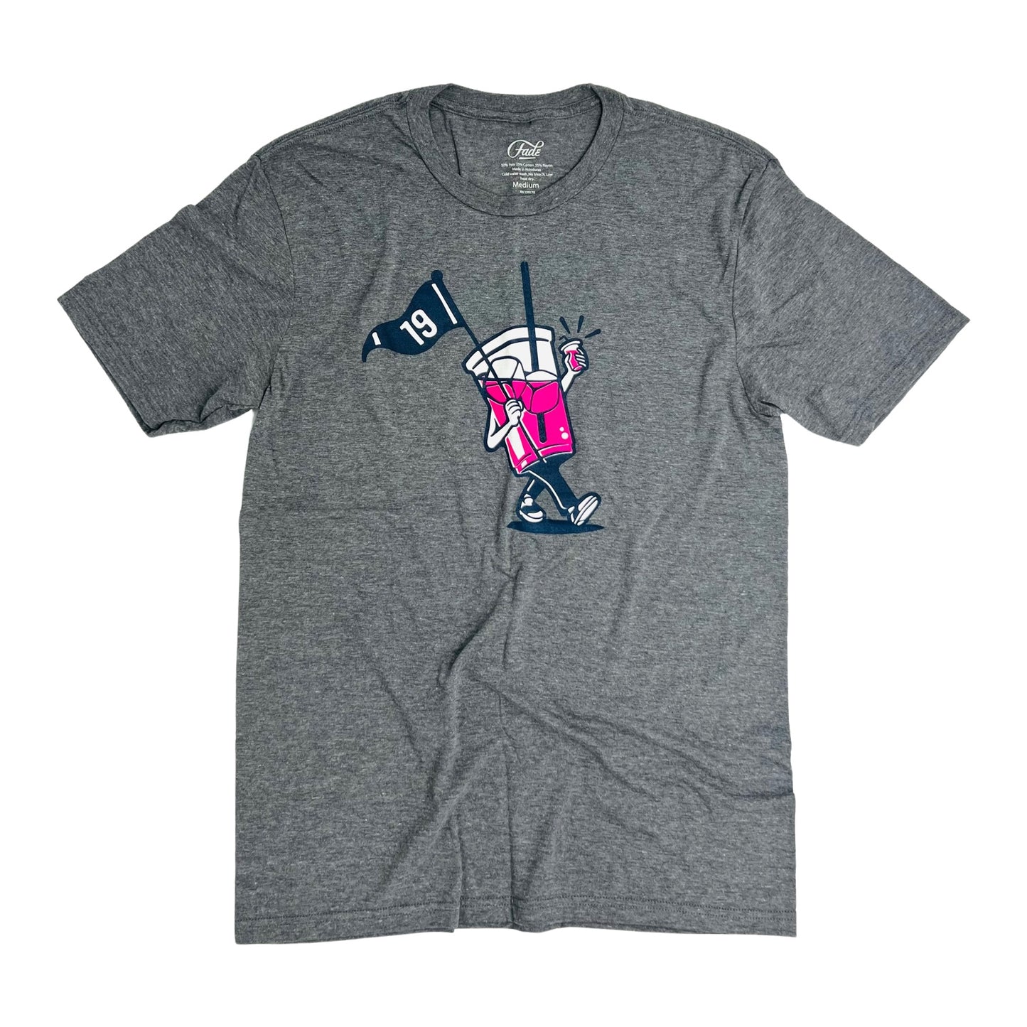 FADE 19TH TEE-GREY