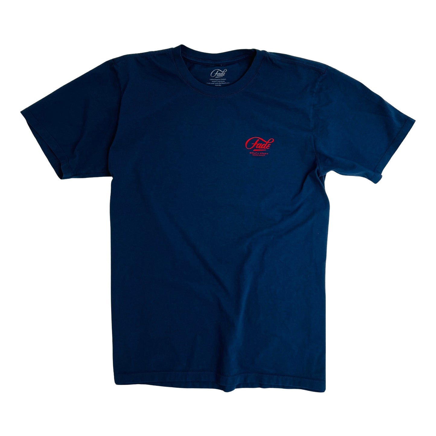 DEATH BEFORE DOUBLE BOGEY TEE-NAVY