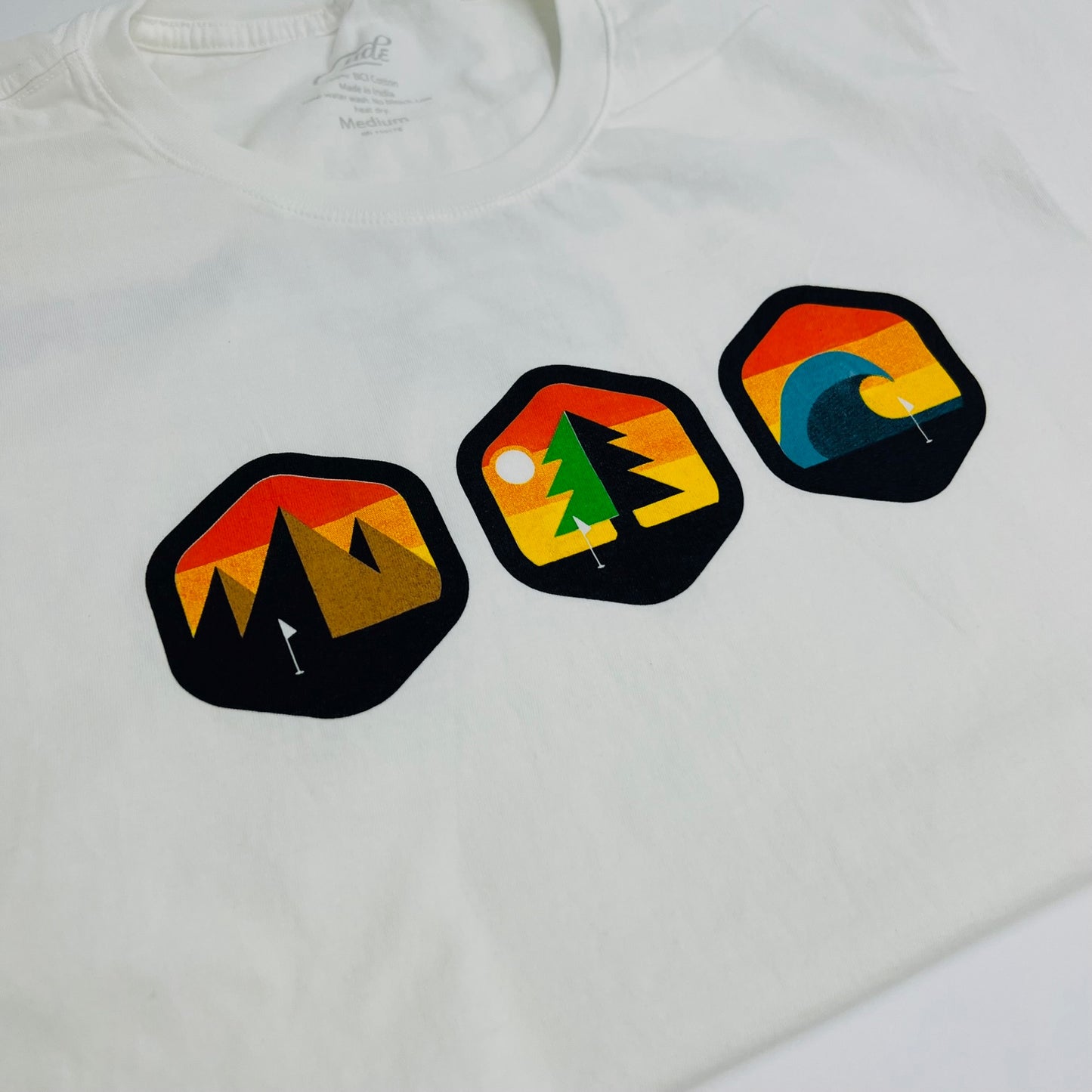 PLAY EVERYWHERE TEE-WHITE