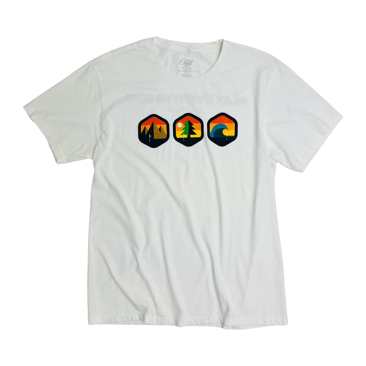 PLAY EVERYWHERE TEE-WHITE