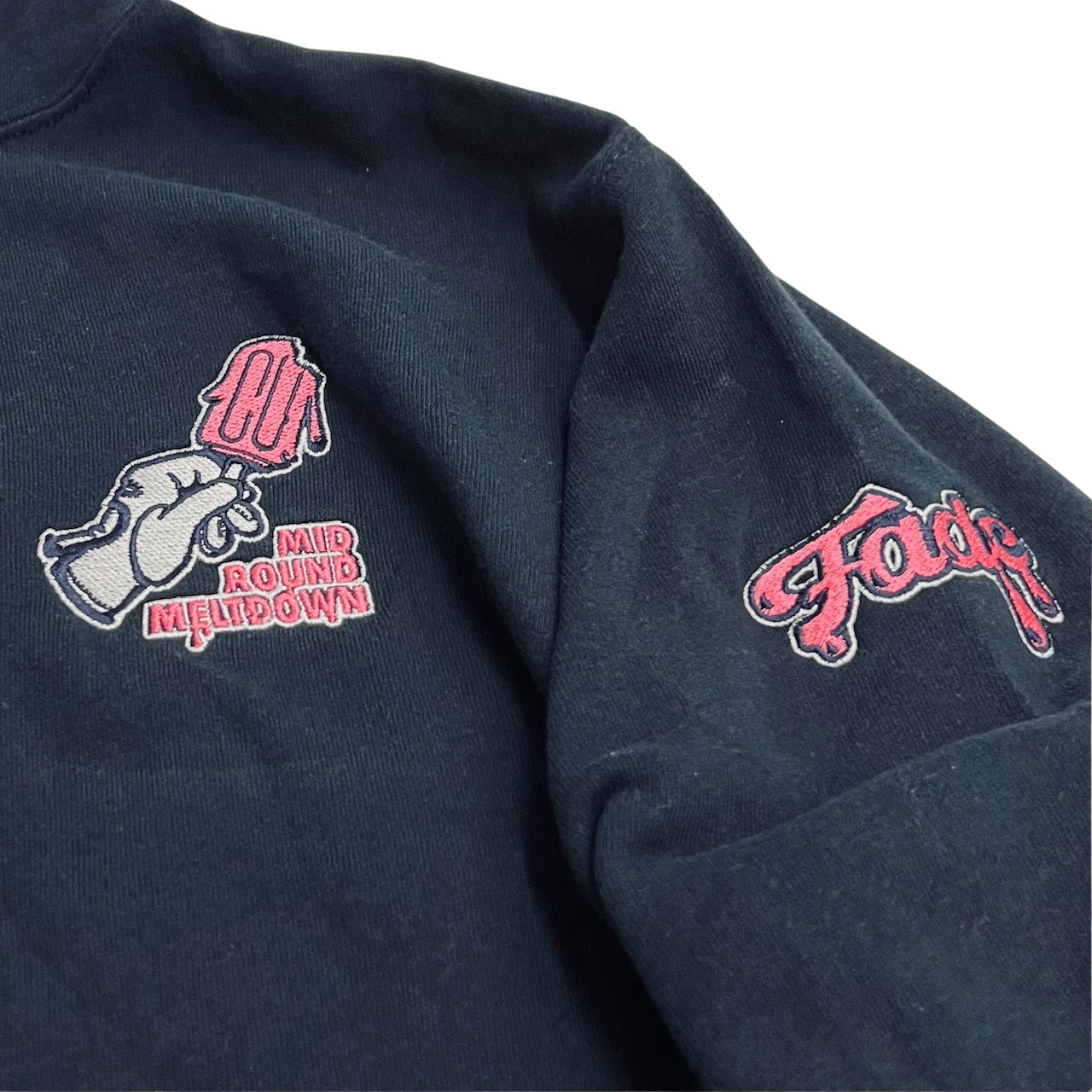 FADE MIDROUND MELTDOWN HOODIE-DEEP NAVY