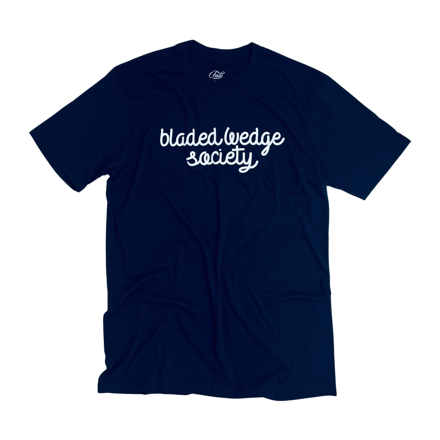 BLADED WEDGE SOCIETYTEE-TRUE NAVY