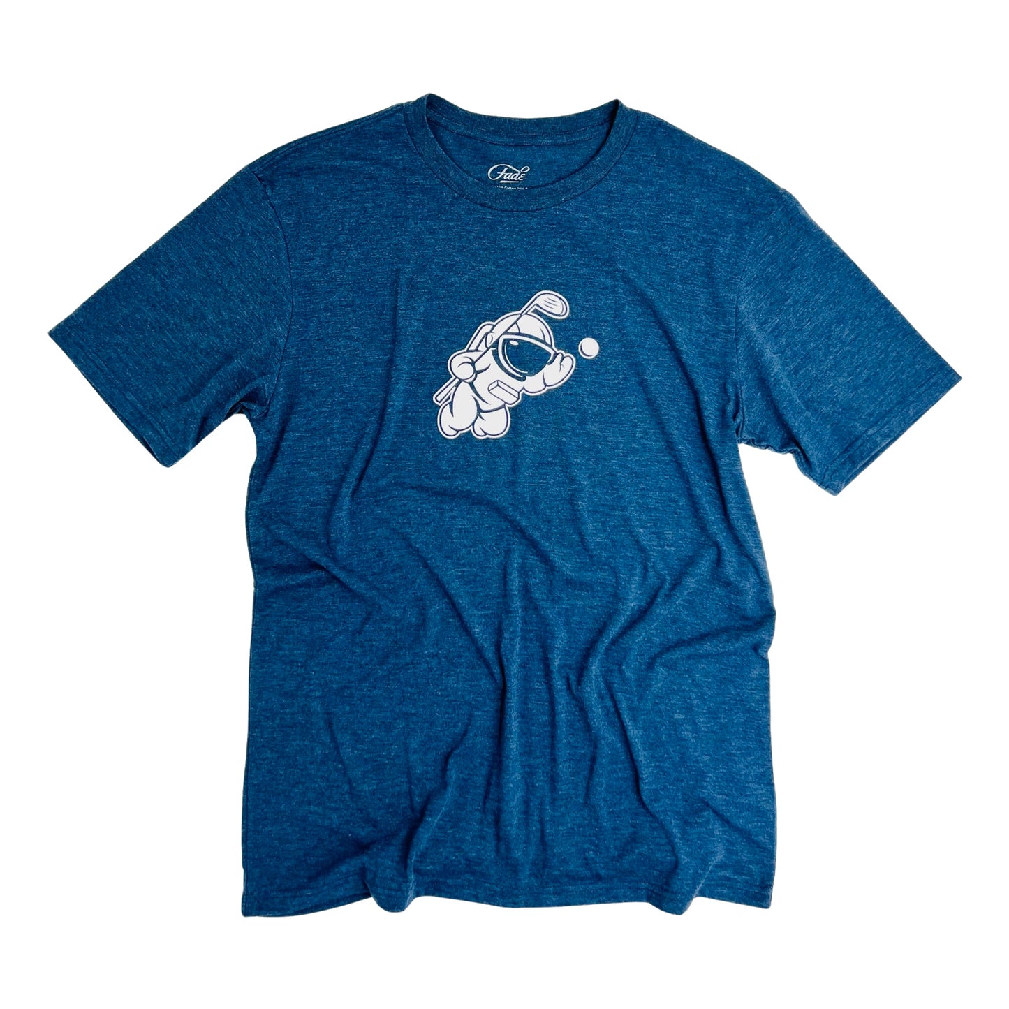 SOLO SPACEMAN TEE-NAVY HEATHER