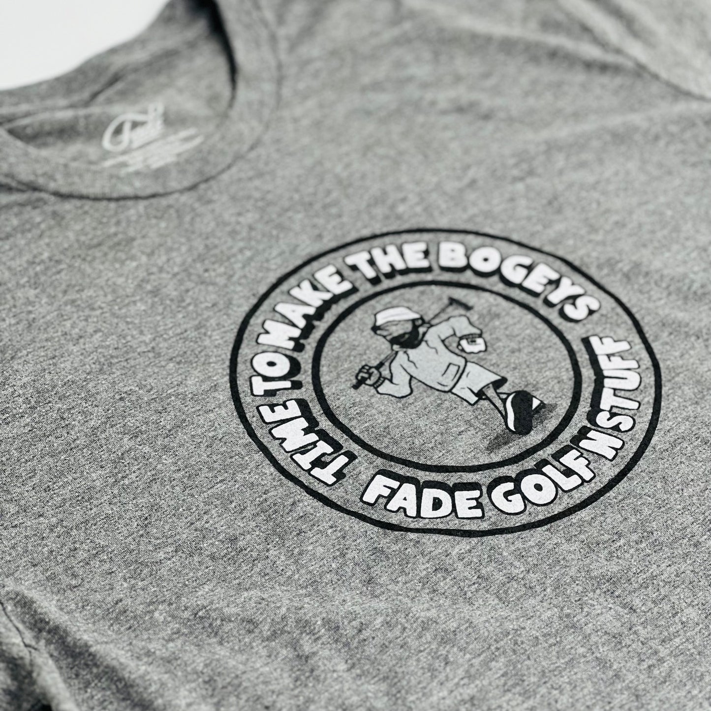 BOGEY TEE-HEATHER GREY