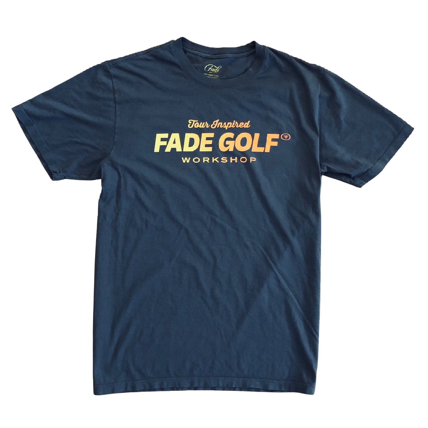 TOUR INSPIRED TEE- NAVY-FADE