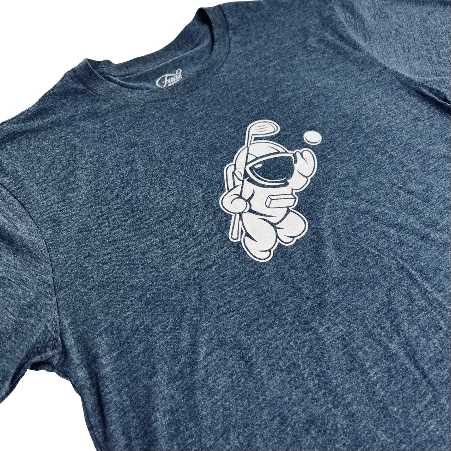 SOLO SPACEMAN TEE-NAVY HEATHER