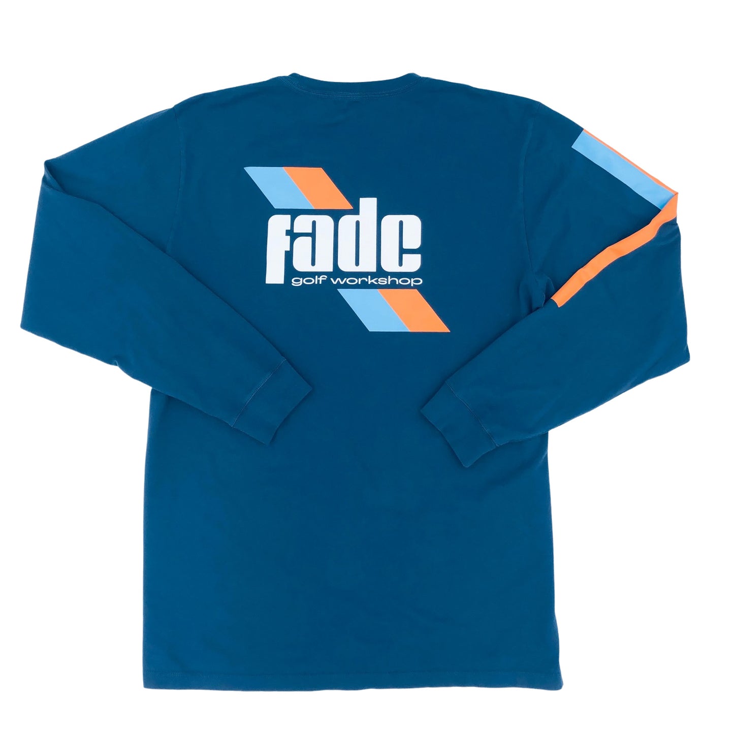 FADE STRIPESHOW LONG LONG SLEEVE TEE-NAVY